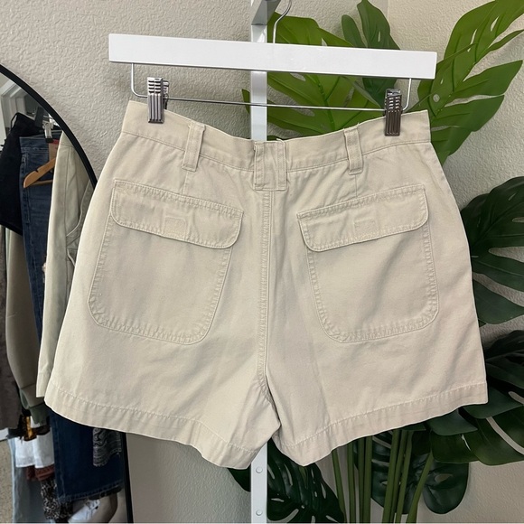 🤍 American Eagle Khaki Utility Pocket Shorts Sz 8 | Cargo Casual Shorts - Picture 7 of 7